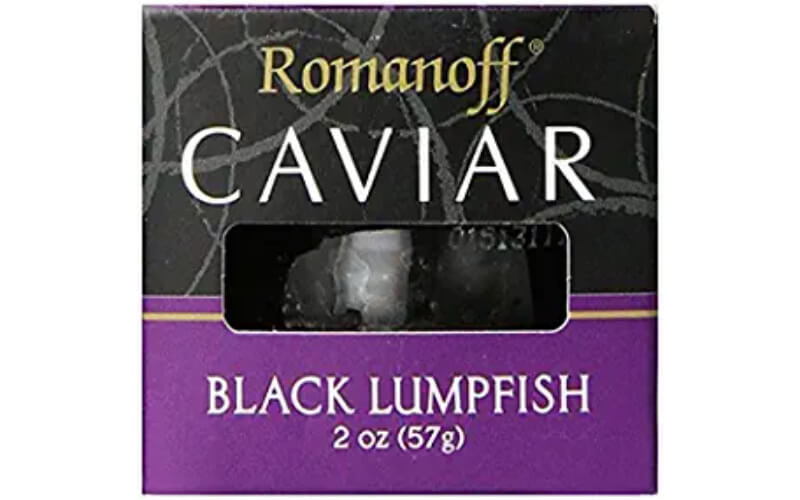 Romanoff Black Lumpfish Caviar