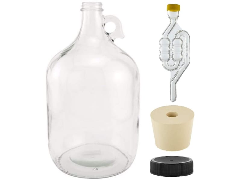 North Mountain Supply - 1G-38-ST-TB-1 Fermenting Jug