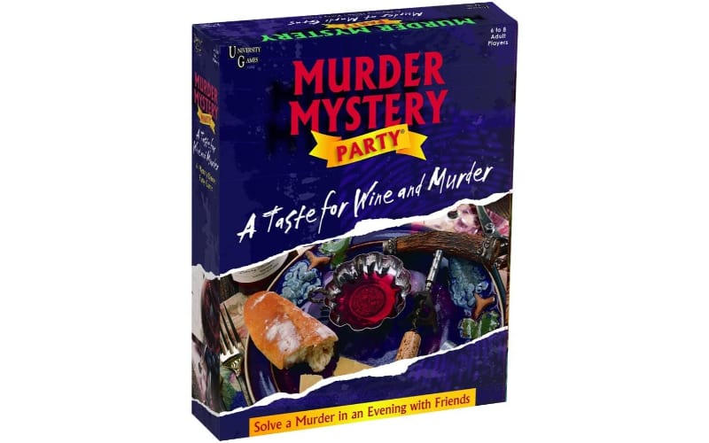 University Games Murder Mystery Party - A Taste for Wine &amp; Murder