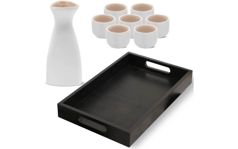 BRM White Sake Set 