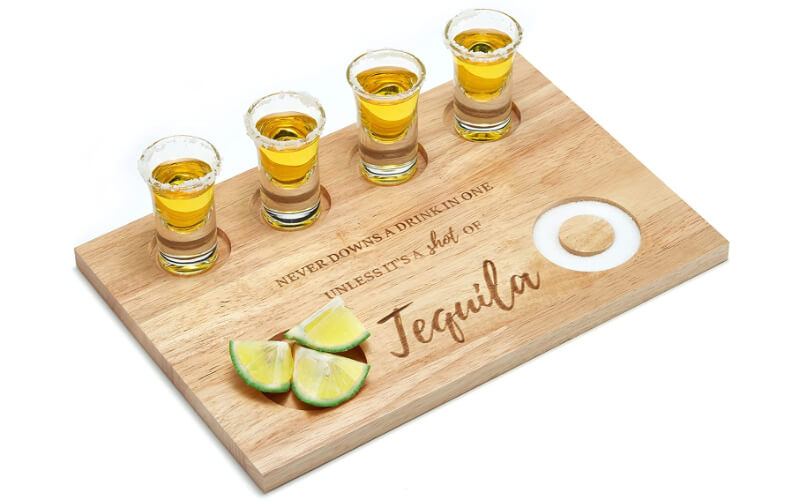 Tequila Shot Flight Board