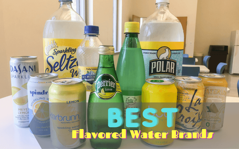 Group of Flavored Water Brands