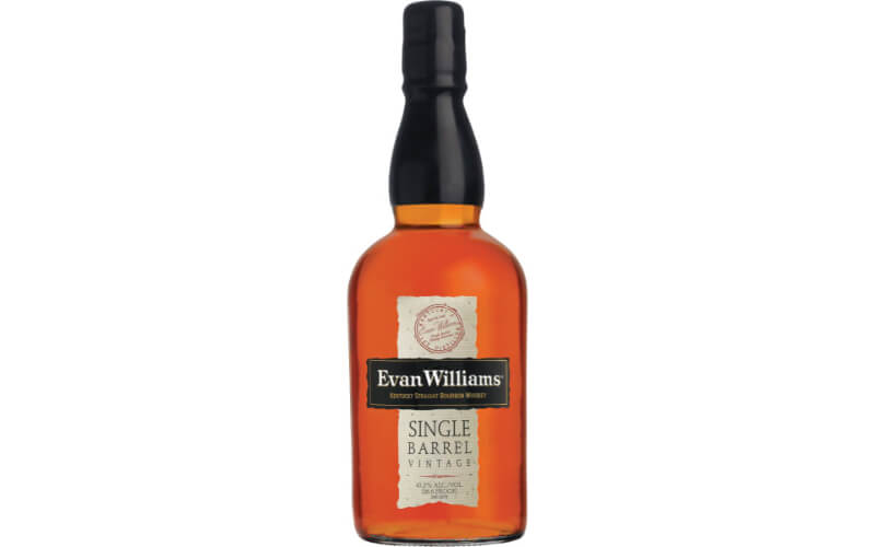 Evan Williams Single Barrel Vintage Kentucky Straight Bourbon Whiskey
