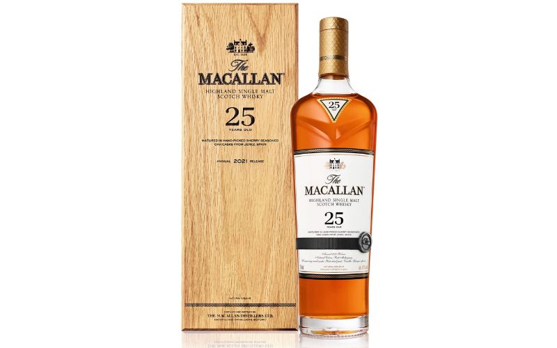 The Macallan 25-Year-Old Sherry Oak Single Malt Scotch Whisky