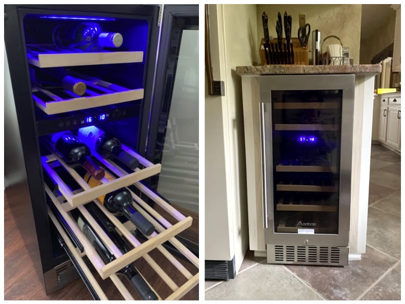Aobosi Wine Refrigerator Customer Images
