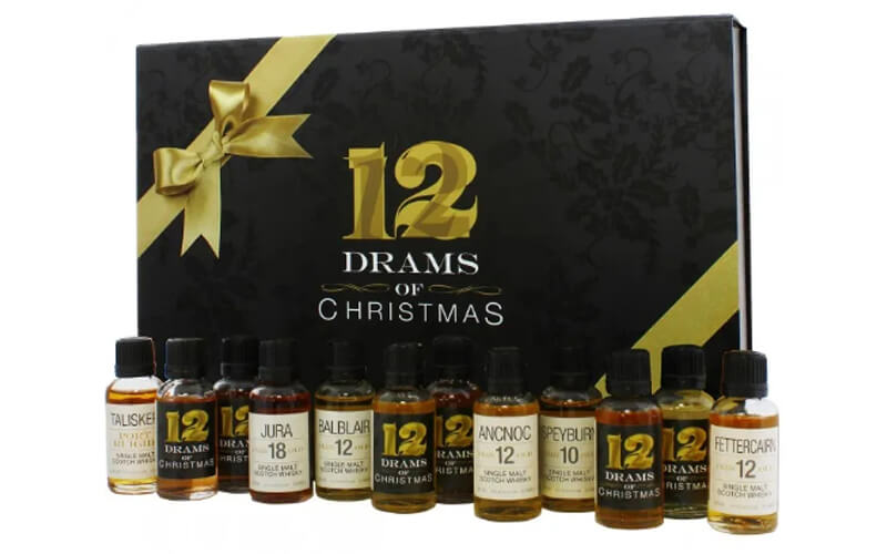12 Drams of Christmas Premium Whisky Selection Box