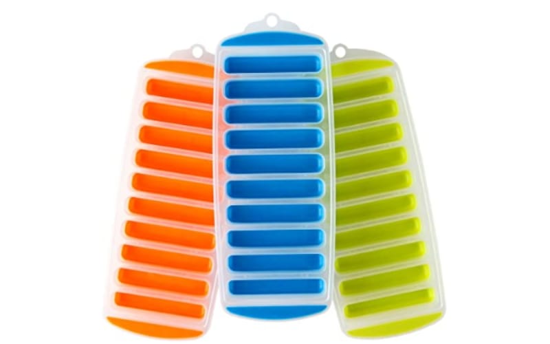 Lily's Home Silicone Narrow Ice Stick Cube Trays