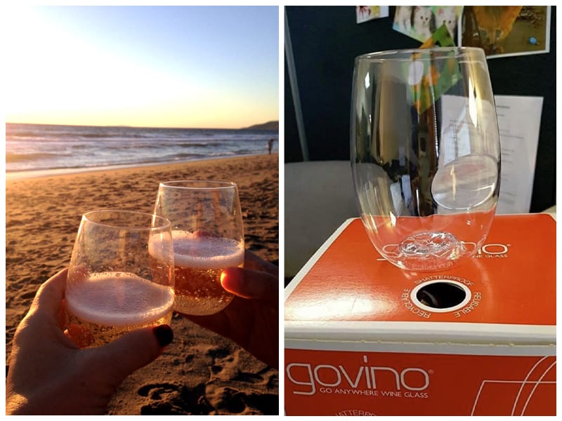 Govino Flexible Reusable Plastic Wine Glass Customer Images