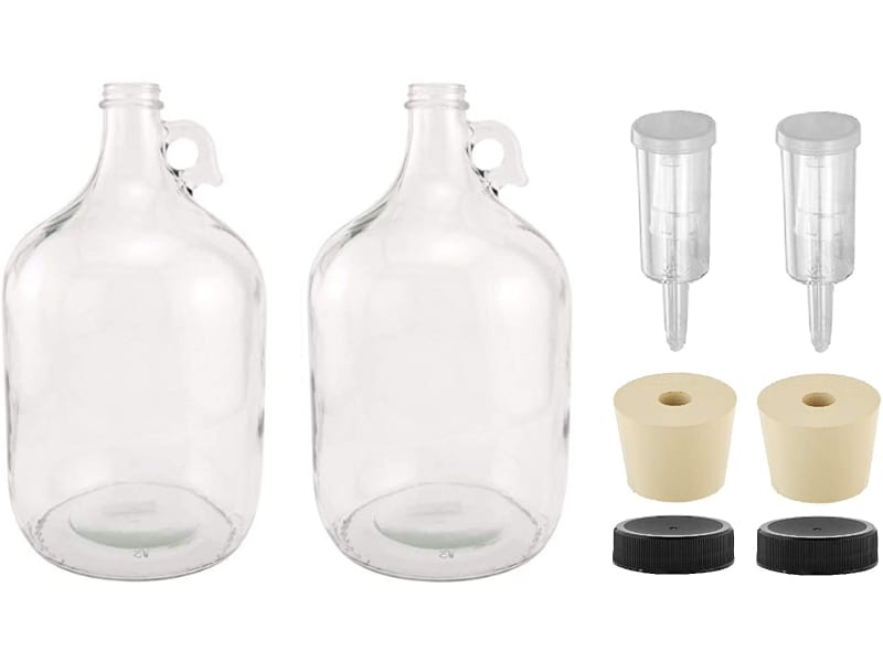 North Mountain Supply 1G-38-ST-3P-2 Fermenting Jug