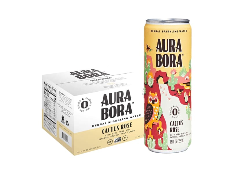 Aura Bora Herbal Sparkling Water