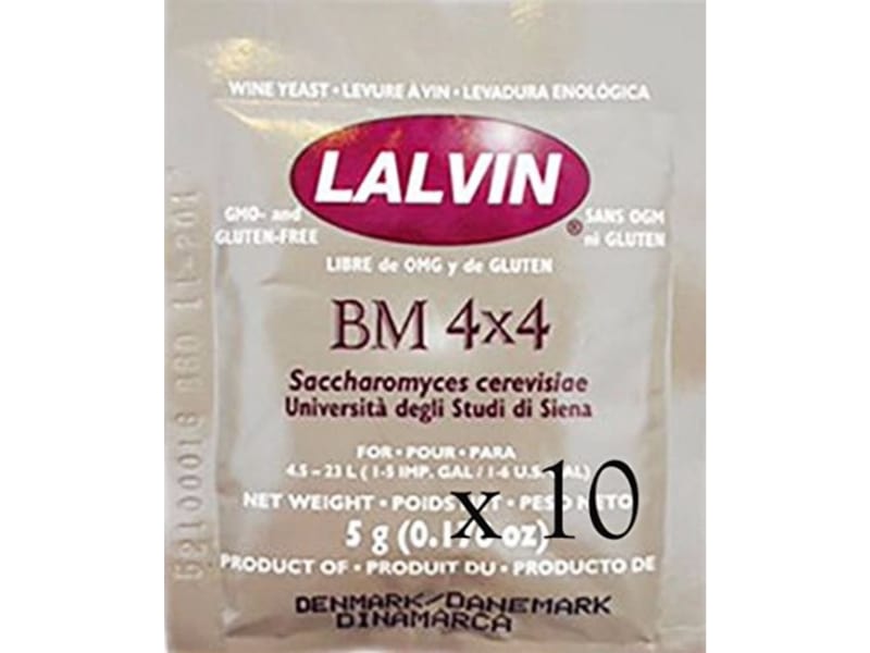  Lalvin Wine Yeast BM 4x4