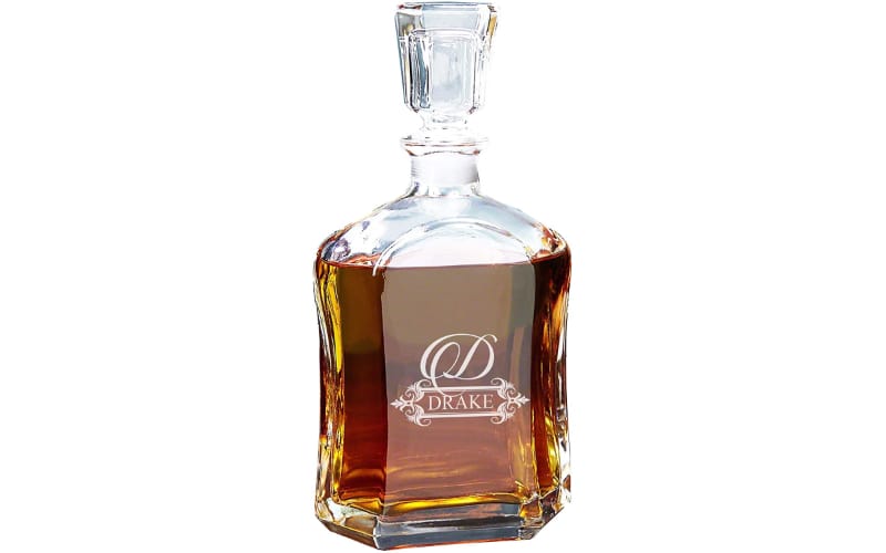 My Personal Memories Personalized Engraved Liquor Decanter