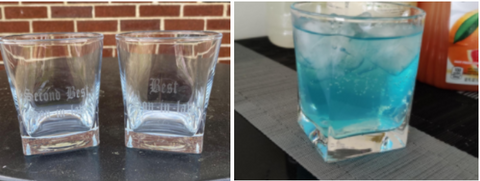 Red Rocks Double Old Fashioned Whiskey Glass