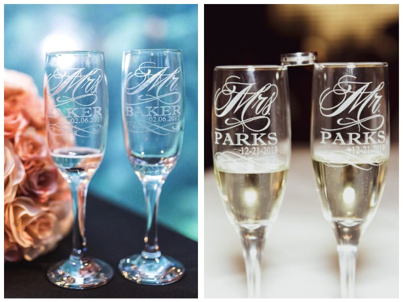 Stockingfactory Mr. and Mrs. Champagne Flute Customer Images