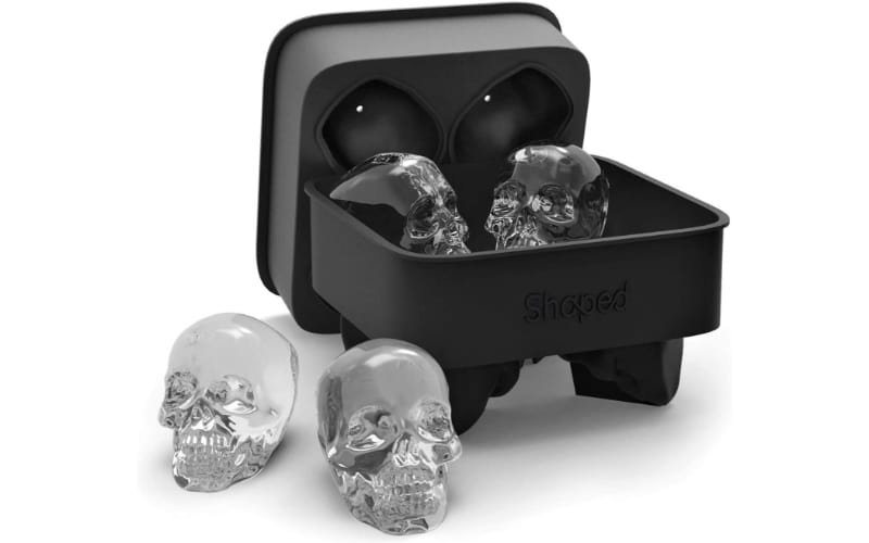 The Shaped 3d Skull Ice Mold