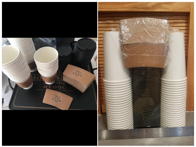 Fit Meal Prep Hot Beverage Disposable Cups