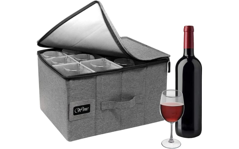 Sorbus Stemware Wine Glass Storage