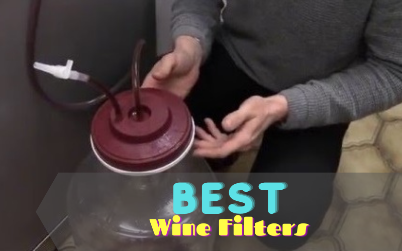 filtering a wine