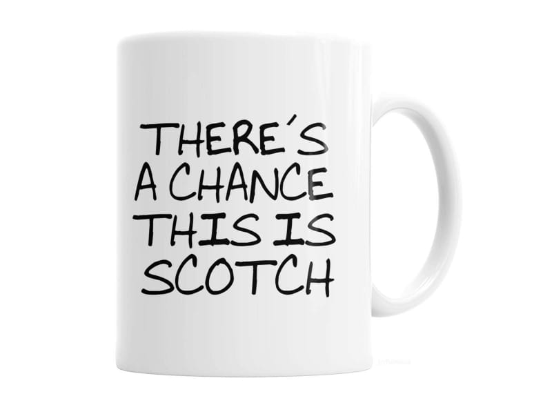 Joyful Moose Funny Scotch Coffee Mug