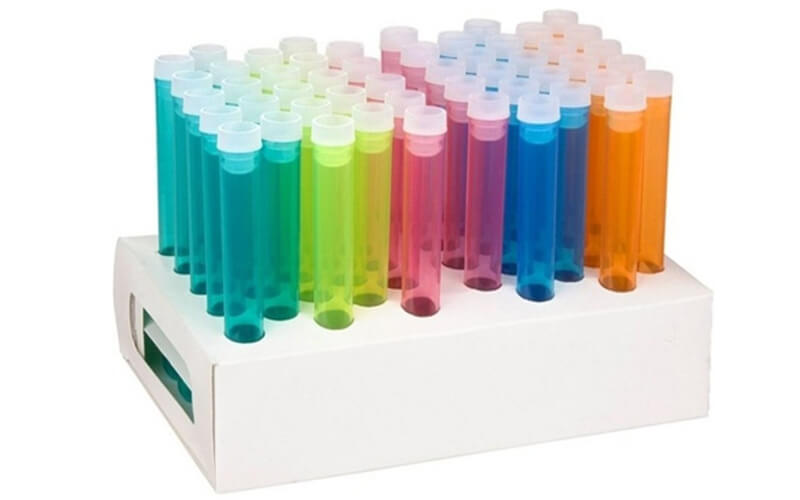 Karter Scientific Assorted Color Test Tubes
