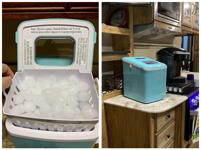 NOVETE Portable Ice Maker Machine Customer Images
