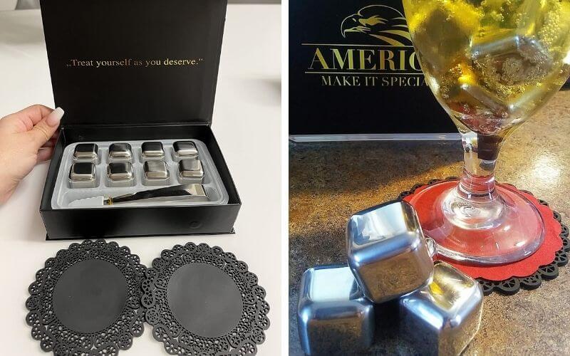 AMERIGO MAKE IT SPECIAL Whiskey Chilling Stones Gift Set