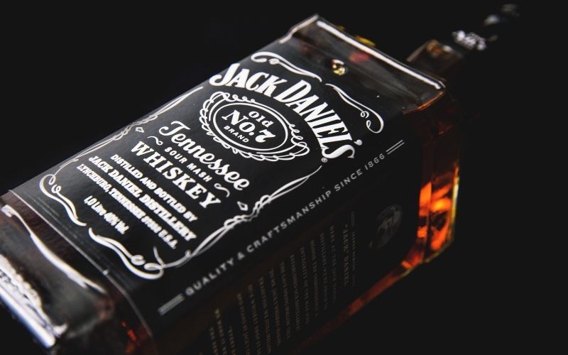 A bottle of Jack Daniel's
