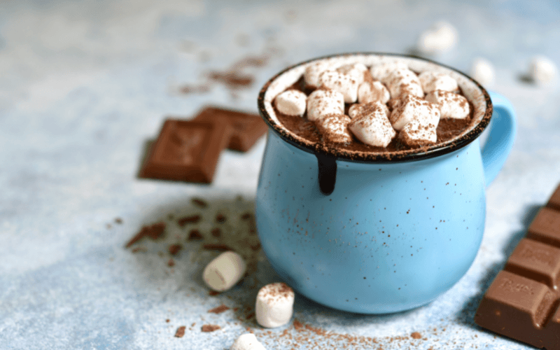 A cup of French Hot Chocolate