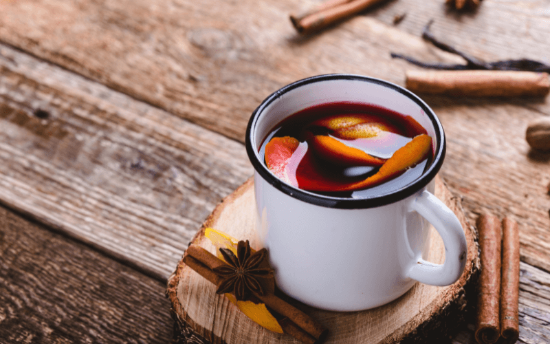 A cup of Mulled Wine