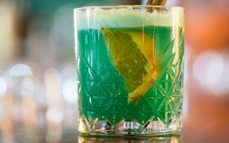 A glass of Irish Eyes 