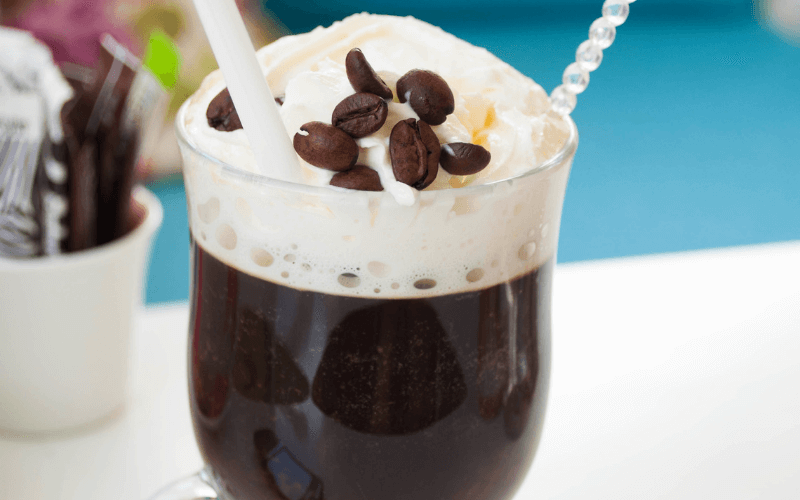 A glass of Mexican Style Coffee