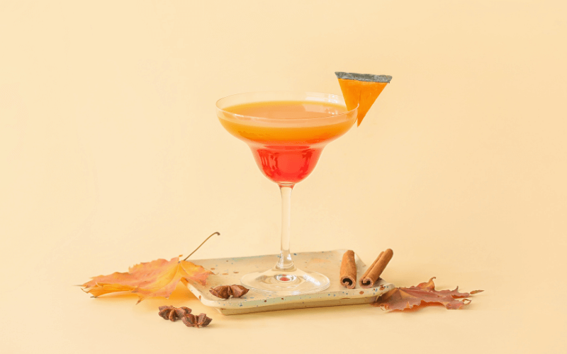 A glass of Pumpkin Daiquiri