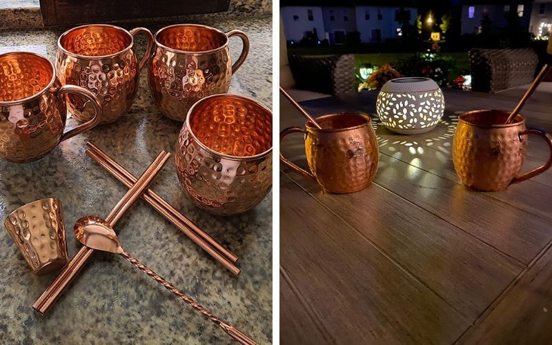 Advanced Mixology Copper Mugs Sets