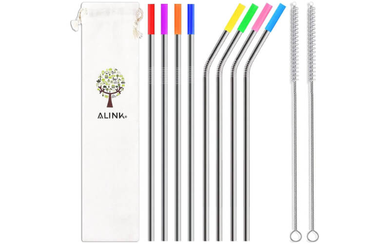 Alink Long Stainless Steel Straws
