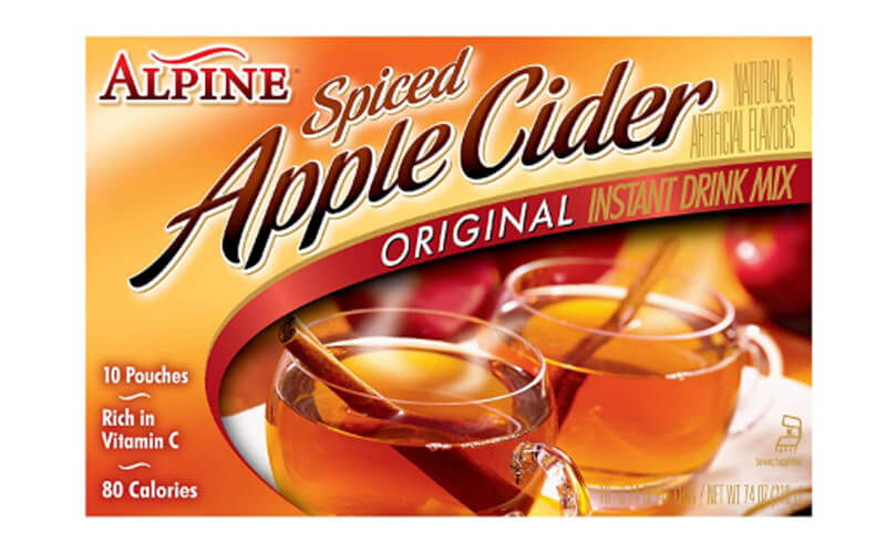 Alpine Spiced Cider Apple Flavor Original Drink Mix