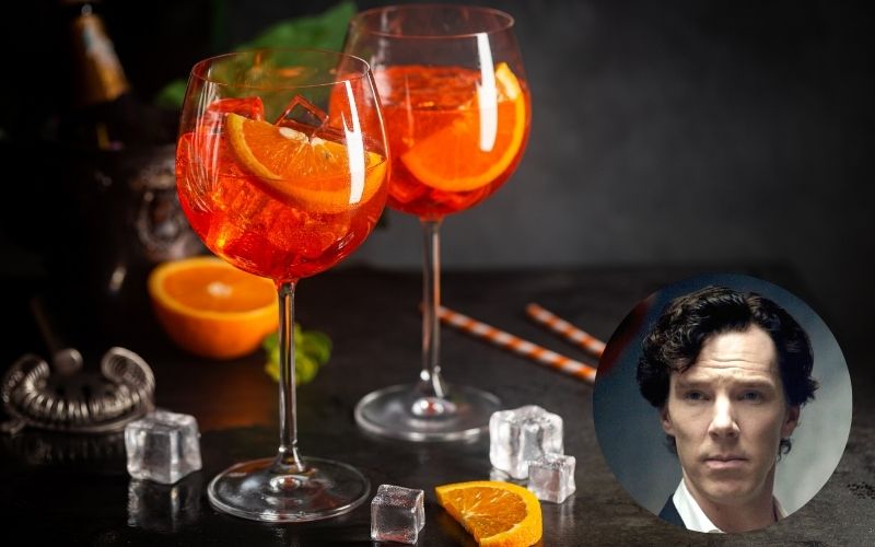 Benedict Cumberbatch: Aperol Spritz