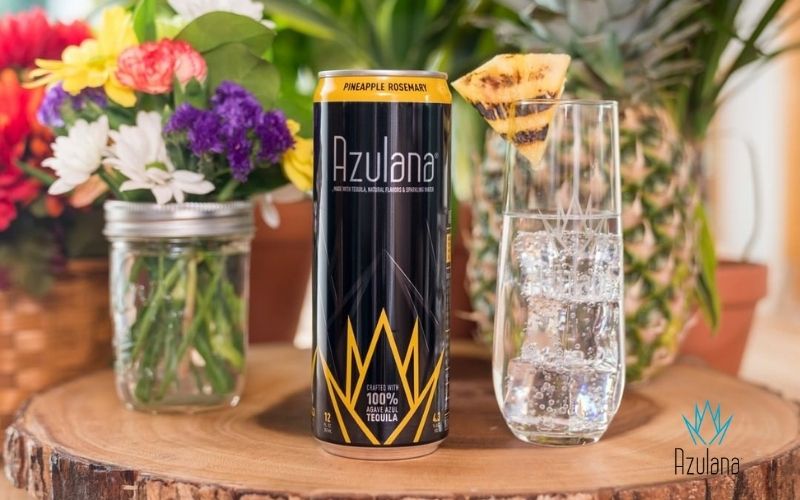 Azulana Pineapple Rosemary Sparkling Tequila