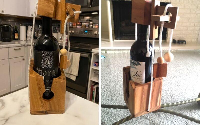 BSIRI Gifts Wine Bottle Puzzles Games for Adults
