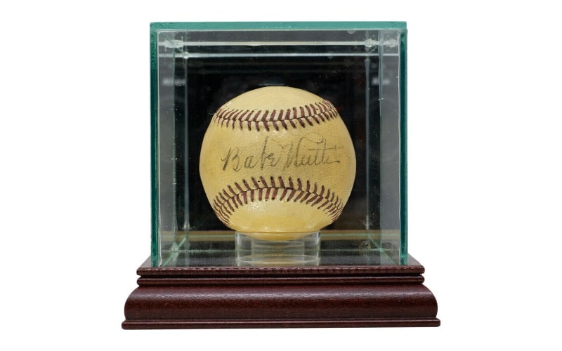 Babe Ruth Signed Official League Baseball PSA/DNA