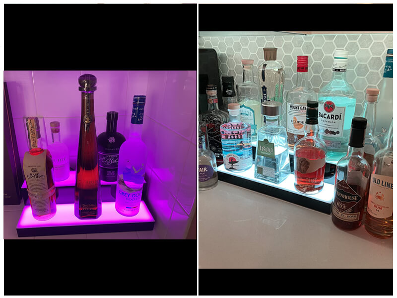 Bar Squad Lighted Bar Shelf review