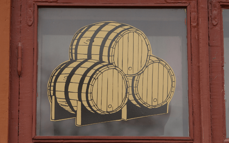 Barrel sign