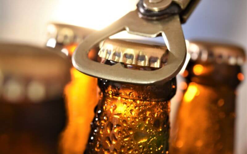 Beer bottle opener