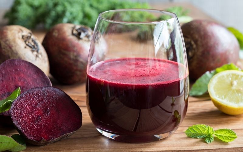 Beet juice