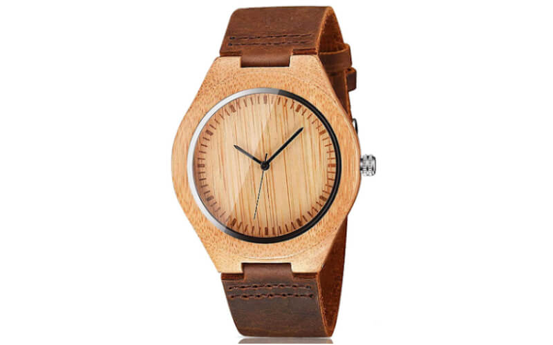 CUCOL Men’s Wooden Watches with Gift Box