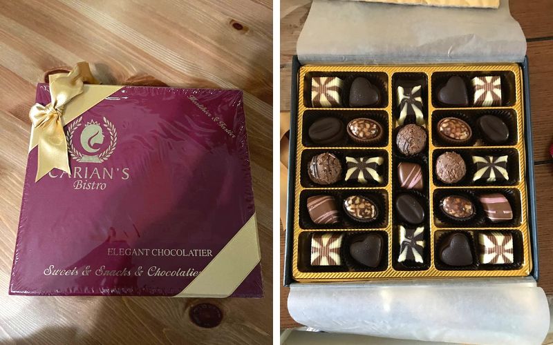 Carian's Bistro Luxury Selection Chocolate Assortment