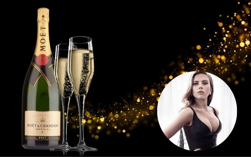 Scarlett Johansson: Champagne