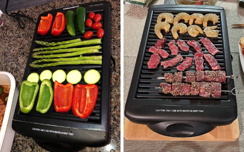 Chefman Electric Smokeless Indoor Grill