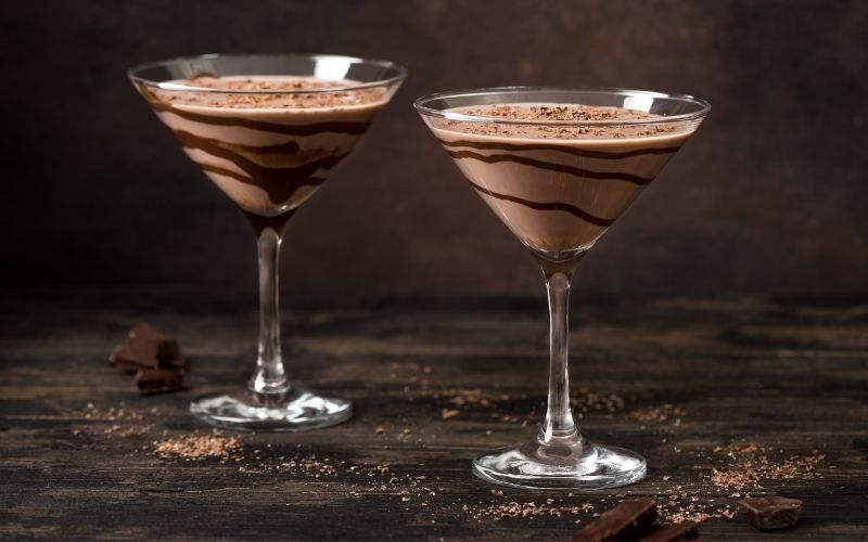 Chocolate Martini Mocktail