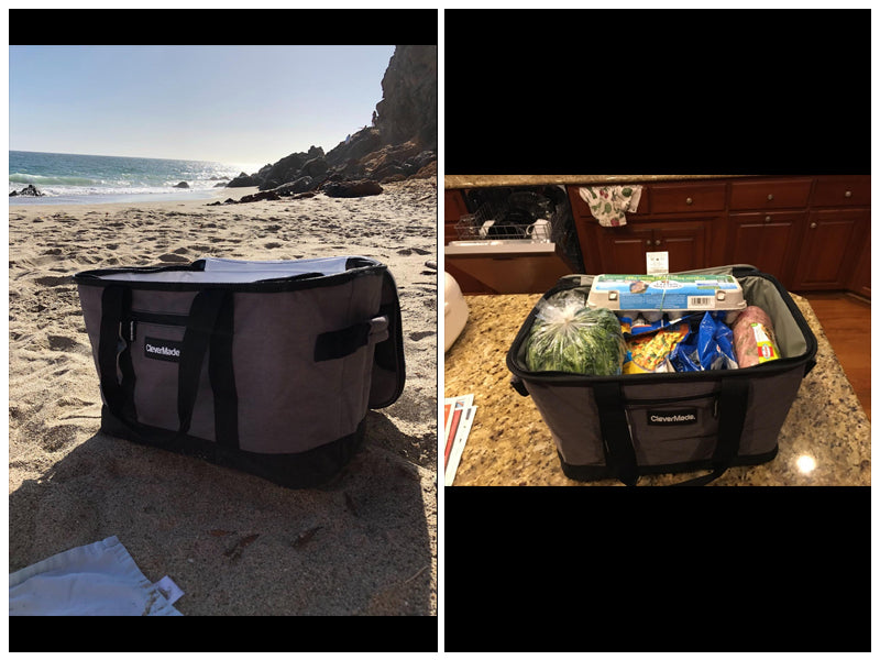 CleverMade Collapsible Beverage Cooler Bag