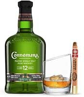 Connemara 12-Year-Old Single Malt Whiskey & Romeo Y Julieta 1875 Deluxe No. 1